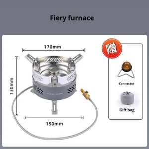 Venta caliente barato cocina Mini estufa <span class=keywords><strong>de</strong></span> Gas <span class=keywords><strong>butano</strong></span> combustible portátil al aire libre Picnic cocina Camping estufa <span class=keywords><strong>de</strong></span> Gas - Product Image 6