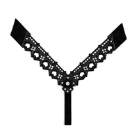 XL-3015 Bandes de strass en verre étincelant en forme de Y pour la décoration supérieure des pantoufles pour femmes, accessoires de couture souples et lavables pour le dessus des chaussures