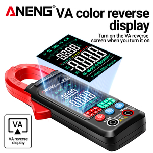 ANENG ST212 DC/AC Digitale Klemmeter 6000 Counts 400A Ampère Multimeter Groot Kleurenscherm Spanningsmeter Auto Hz NCV Ohm - Product Image 5