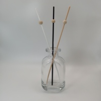 Bouteilles diffuseurs en verre de haute qualité avec bouchon en liège et joint en caoutchouc, logo personnalisé, faible MOQ, boîte, rechargeables, pour la maison
