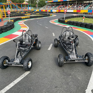 Karts de location extérieurs pour parcs d'attractions, 4 temps, 45 km/h, accélération par pédale, mini-voitures de karting pour aire de jeux - Product Image 4