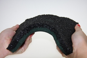 Interlock ubin bata karet SBR tulang anjing, lantai tempat bermain tahan lama untuk luar ruangan - Product Image 4