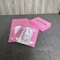 Boîtes d'emballage personnalisées pour perruques à imprimé léopard rose |   Boîtes d'emballage de luxe pour cheveux, pour l'expédition