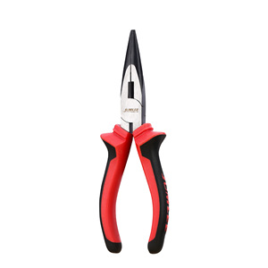 Jumlee Needle Nose Pliers 6 Inch Chrome Vanadium Steel Industrial Grade Electrician Tool - Product Image 1