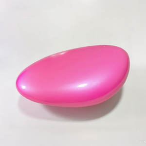 Y408 décor de tabouret pavé résistant aux intempéries mobilier public irrégulier créatif parcs extérieurs loisirs chaises en pierre de galets - Product Image 2