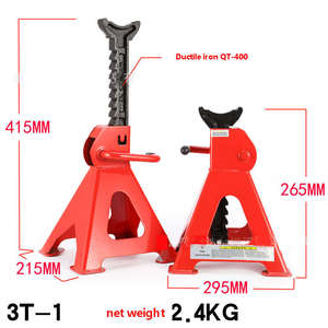 Soporte de gato para coche 1TON 3TON 5T, accesorios para reparación de coches, soporte de gato ajustable, Gato de Metal resistente a la altura - Product Image 5