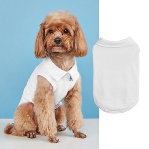 Gilet pour chien en coton uni, vêtements respirants pour animaux de compagnie, pour toutes les saisons, rouge, noir, rose, blanc, gris - Product Image 4