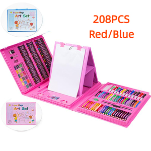 <span class=keywords><strong>Vente</strong></span> en gros d'usine - Produits en promotion - Super Mega Kit d'art et d'artisanat pour enfants - Ensemble de <span class=keywords><strong>dessin</strong></span> et de peinture pour enfants - Ensemble de matériel artistique - 208 pièces - Product Image 5