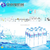 Projet clé en main le mieux classé Ligne complète de production de bouteilles d'eau gazeuse potable Usine d'usine Machine de remplissage entièrement automatique
