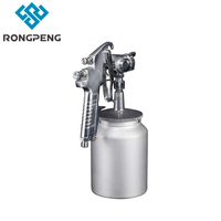 Pistolet de pulvérisation industriel RONGPENG R-77S, pistolet de peinture à air à alimentation par aspiration