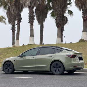 Involucro in vinile per auto per animali domestici con pellicola autorigenerante che cambia colore in cristallo <span class=keywords><strong>scuro</strong></span> verde kaki/verde armatura - Product Image 4