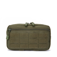 Sac banane tactique multifonctionnel léger en nylon avec fermeture éclair pour la chasse, vente en gros