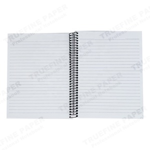 Factory Direct Custom A5 formato quaderno <span class=keywords><strong>di</strong></span> 100 pagine con copertura in plastica PP rilegatura a fogli mobili per uso scolastico - Product Image 5