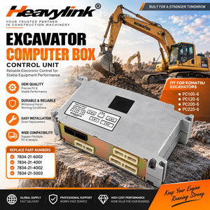 กล่องควบคุมคอมพิวเตอร์รถขุด Heavylink สำหรับ Komatsu PC100-6 PC120-6 PC200-6 PC220-6 7834-21-6002 7834-21-4001 - Product Image 1
