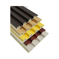 Panneaux muraux WPC ignifuges et imperméables sur mesure, design 3D pour fond de télévision, plafonds acoustiques, usage commercial et hôtelier - Décoration intérieure moderne