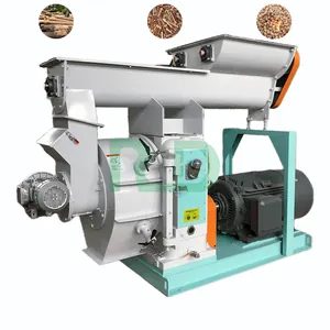 1-2 T/H Wood Sawdust Biomass Wood Log Biofuel Pellet Machine Mill In Pellet Processing Machines