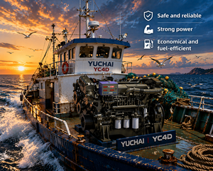 <span class=keywords><strong>Prix</strong></span> d'usine YUCHAI YC4D120Z-C20 120 ch Nouveau moteur diesel marin 4 temps pour bateau - Product Image 3