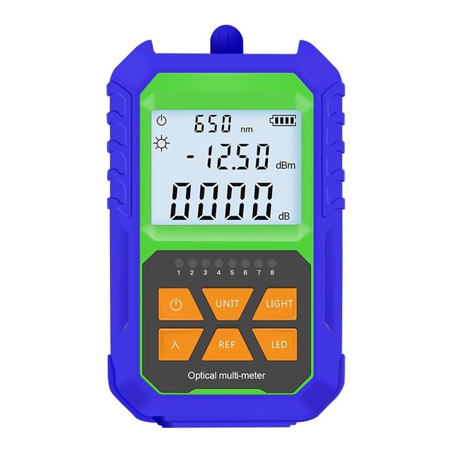 Hot Selling Mini Network Fiber Optic Cable Tester Multimeters OPM Fiber Optic Power Meter for Networking