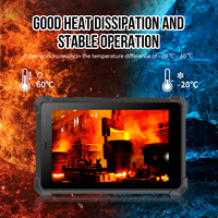 Tableta Industrial Resistente de 10.1 Pulgadas, IP68 Impermeable, 1000nit, Legible Bajo la Luz Solar, Cámara Dual, CPU Octa Core, NFC con Reconocimiento de Huellas Dactilares