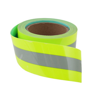 चिंतनशील गर्मी हस्तांतरण फिल्म स्व-चिपकने वाला दो-टोन उज्ज्वल सिल्वर लौ उत्कीर्णन पट्टी परावर्तक कपड़े - Product Image 3