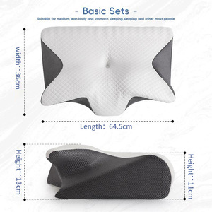Oreiller cervical élastique et respirant personnalisable pour le commerce transfrontalier - Product Image 6