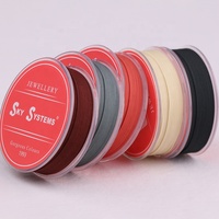 SKY T8 cordon en Nylon 201 # ~ 300 # couleur 0.85mm mat bijoux cordon bijoux bijoux accessoires Bracelet et collier matériel 468 couleurs