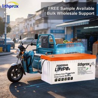 Batterie au lithium LiFePO4 de qualité A 36V200AH pour scooter, taux de décharge élevé, installation facile pour scooter de mobilité, UN38.3 CE RoHS MSDS