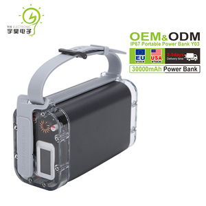 Chất lượng tốt giá rẻ nhanh phí ngoài trời điện thoại di động ngân hàng 30000mAh 40000mAh 60000mAh năng lượng mặt trời ngân hàng điện - Product Image 3