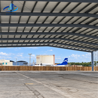 Hangar préfabriqué en acier à portée libre pour l'entretien d'avions avec conception structurelle personnalisée