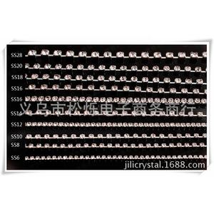 Cadena de garra de diamantes de imitación de fábrica SS12 Cadena de garra con diamantes de imitación recorte joyería de cristal y accesorio de ropa - Product Image 4