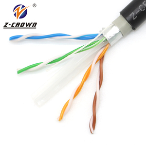 Câble Ethernet souterrain blindé UTP 28 AWG CCA pour extérieur, Cat6 <span class=keywords><strong>20m</strong></span>, câbles multipaires Cat5e - Product Image 3