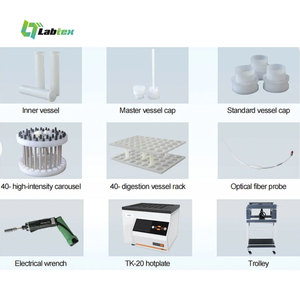 Labtex Đấu Thầu Loại lò vi sóng tiêu hóa Máy Trạm khai thác hệ thống chuẩn bị Mẫu kép magnetron biến tần phòng thí nghiệm - Product Image 6