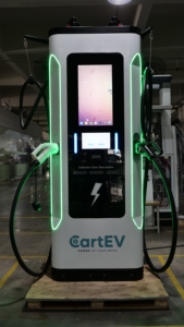 สถานีชาร์จเร็วแบบสองหัวฉีด CDZ-YE รุ่นใหม่ GB/T 60kW-160kW พร้อมระบบกระจายโหลดแบบไดนามิก OCPP1.6J - Product Image 4