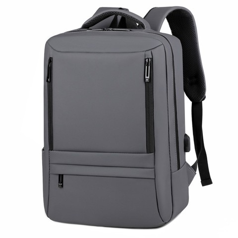 Hot Selling Men's Leisure Backpack Large Capacity Waterproof Men's Business Laptop Backpack Multifunctional Zipper Computer Bags