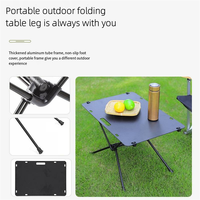 Pied de table de pique-nique IGT moderne pliable pour camping, pieds de table en métal et aluminium ultralégers portables réglables en hauteur pour l'extérieur