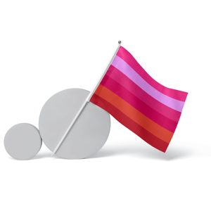 Drapeaux Bisexuels Arc-en-ciel Mini Portables en Polyester Personnalisés pour Événements – Vente en Gros - Product Image 6
