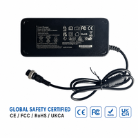 Chargeur de batterie professionnel Joyuntech 42V 2A 88W LK150-4200200, 3 broches, haute sécurité, matériau PC V-0, protection contre l'inversion de polarité