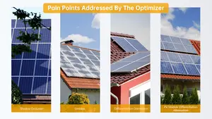 Pv Optimizer Solar Optimizer Rapid Shutdown 600Watt 60V Photovoltaic Panel Commercial Use With Wifi Monitor