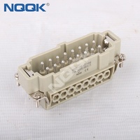 Jauge de fil de borne à vis série HE 0.5 à 4mm 32 broches femelle mâle connecteur robuste HE-016-M