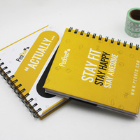 2025 personnalisé or spirale A4 A5 hebdomadaire planificateur quotidien cahier gymnastique journal impression personnalisé planificateur Budget planificateur Libretas
