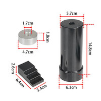 Herramienta duradera de llave de tuerca de bloqueo de polea de piñón de eje principal de 1 7/8 "para Harley-Davidson 1936-2006 Big Twins y 1999-2006 Twin Cam