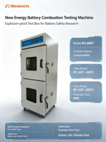 Nouvelle machine d'essai de combustion de batteries énergétiques, boîte d'essai anti-explosion pour produits électroniques, machine d'essai de perforation de batteries