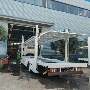 รถบรรทุกขนส่งรถยนต์ JAC แบบไฮดรอลิก น้ำหนักเบา สำหรับขนส่งรถยนต์ - Product Image 6