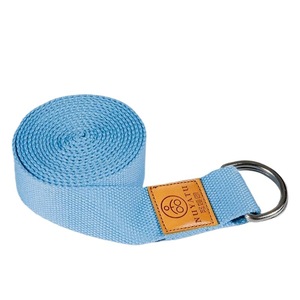 Sangle d'étirement de yoga en TPE non élastique, couleur unie, unisexe, pour entraînement de flexibilité, corde auxiliaire de yoga, outil professionnel - Product Image 3