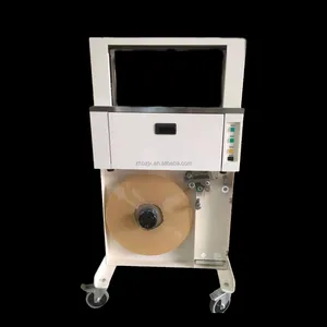 Máquina de embalaje de atadura de banda automática, máquina de encuadernación de papel pequeño de mesa alta