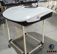 Systèmes de climatisation intégrés pour voitures de sport, bus, caravanes et camions, usage universel, 12/24V, compresseur scroll 8000 BTU