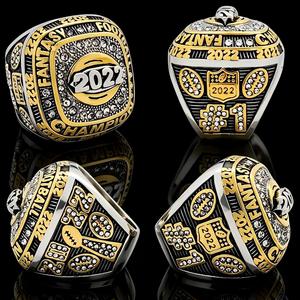 Anillo de Aleación de Moda Europea y Americana, Colección Conmemorativa para Fanáticos del Campeonato de Fútbol de Fantasía <span class=keywords><strong>2022</strong></span>, Venta al Por Mayor - Product Image 6