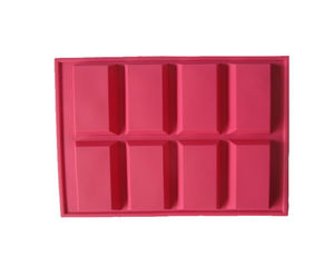 <span class=keywords><strong>Moule</strong></span> de cuisson en <span class=keywords><strong>silicone</strong></span> personnalisé de qualité alimentaire à 8 cavités rectangulaires pour gâteaux moules à <span class=keywords><strong>chocolat</strong></span> facile à démouler - Product Image 4