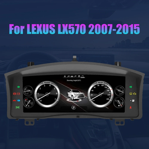 แผงหน้าปัดดิจิตอล LCD 12.3 "สำหรับ Lexus LX 570 LX460 LX470 J200 2010-2017ฟังก์ชั่น GPS USB Linux <span class=keywords><strong>OS</strong></span> System - Product Image 4