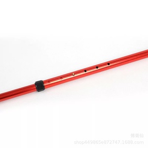 Bâton de marche télescopique en alliage d'aluminium, hauteur réglable, pour personnes âgées, randonnée, utilisation en extérieur - Product Image 4